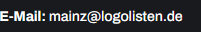 Logolisten Mail MZ